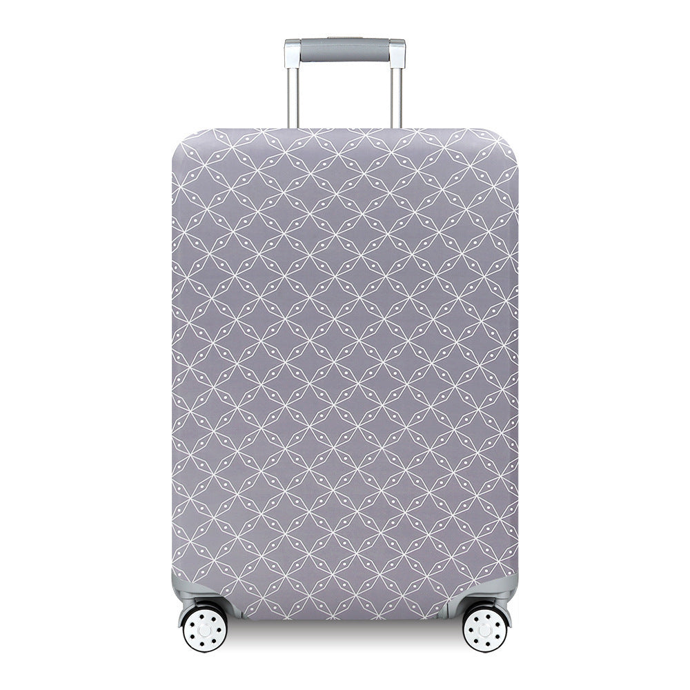 Women's Hard Shell Travel Suitcase with Custom Statement Design Kalsten