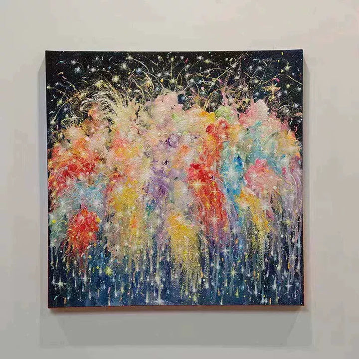 Colorful Abstract Canvas Art
