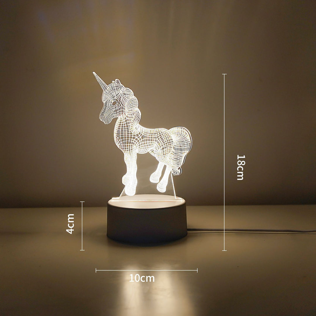LED Tiger Figure Decorative Lamp