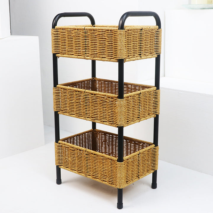 Multi-Tier Woven Storage Rack Kalsten 1787892970