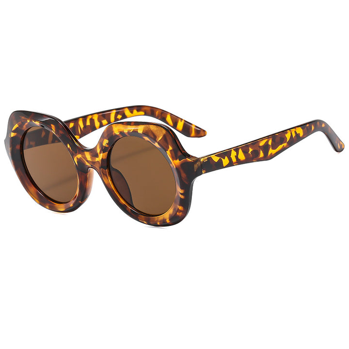 Ladies designer sunglasses with extravagant tortoiseshell frame Kalsten