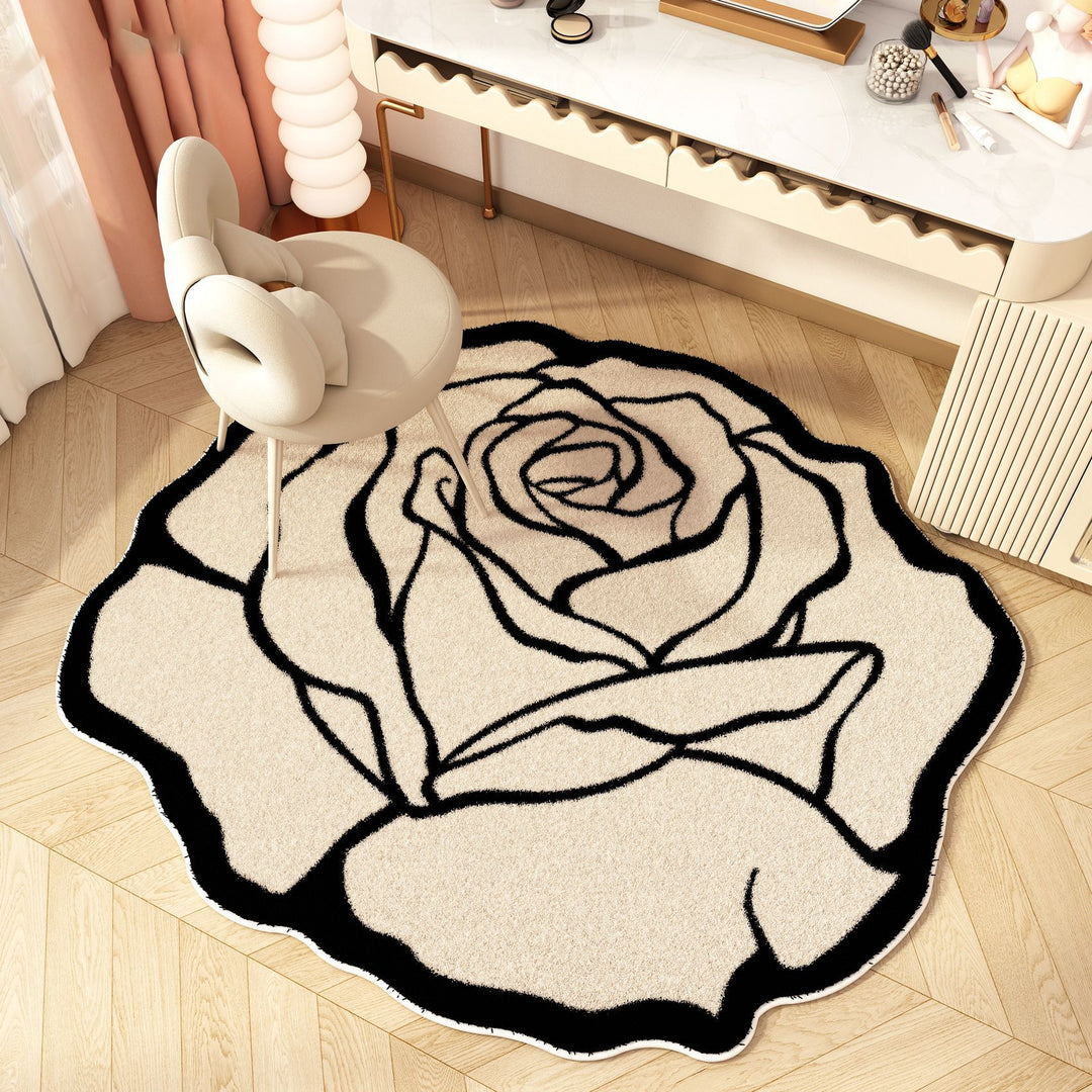 Floral Design Area Rug