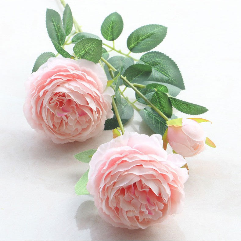 Elegant Faux Flower Stem Arrangement