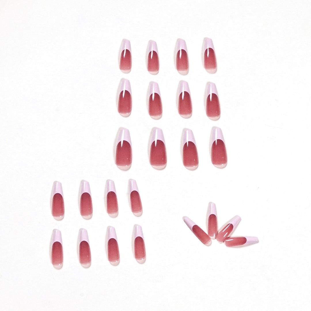 Artificial acrylic nails with elegant gradient Kalsten