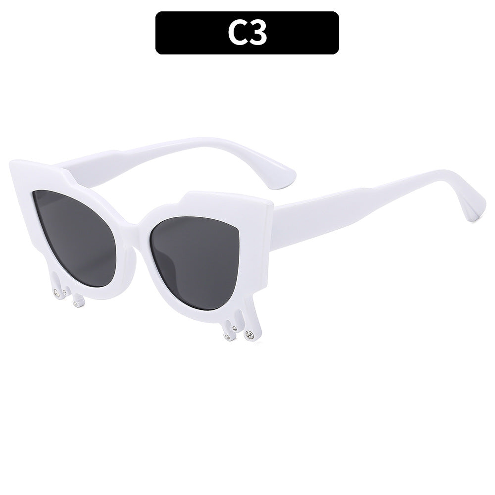 Unique Artistic Cat-Eye Sunglasses