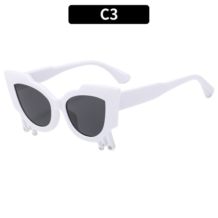 Unique Artistic Cat-Eye Sunglasses