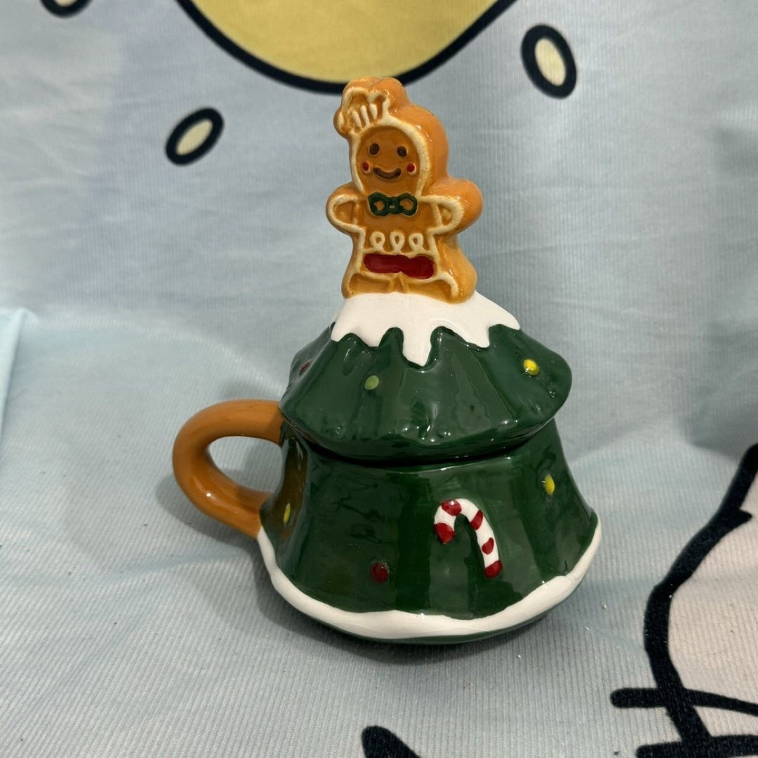 Playful coffee mug with gingerbread man Kalsten