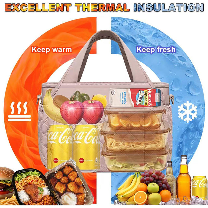 Fashionable and Functional Tote Bag with Structured Design Kalsten