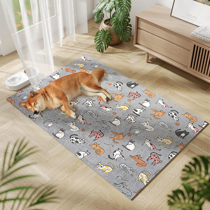 Durable Pet-Themed Comfort Mat Kalsten