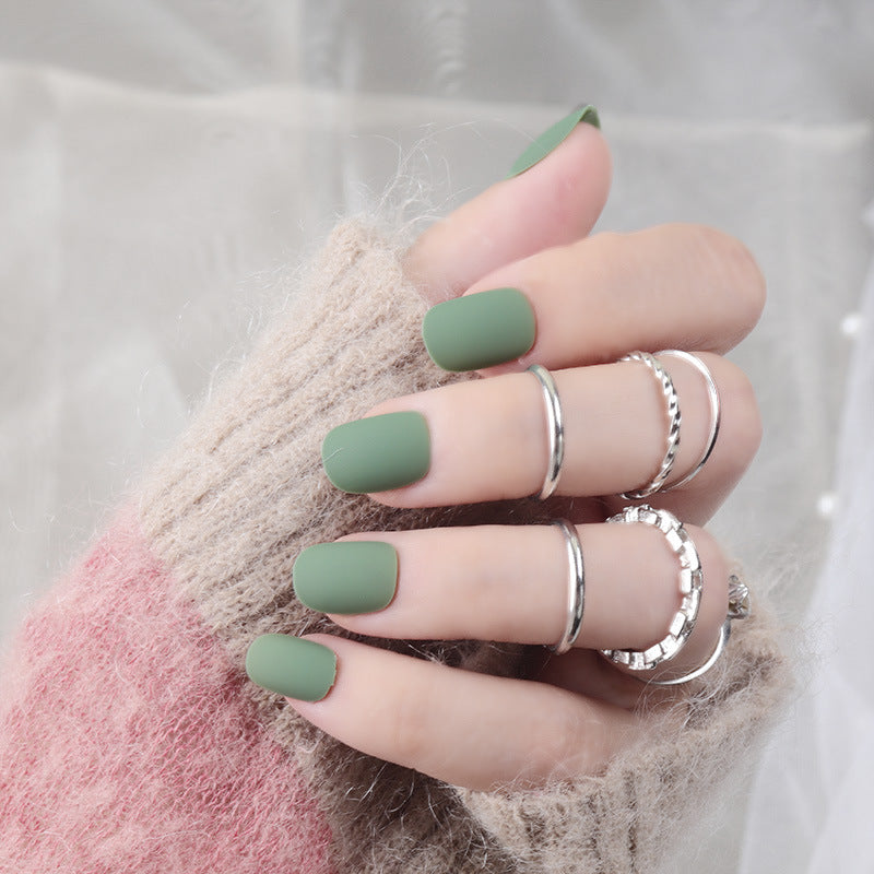 Matte Press-On Nail Set Kalsten