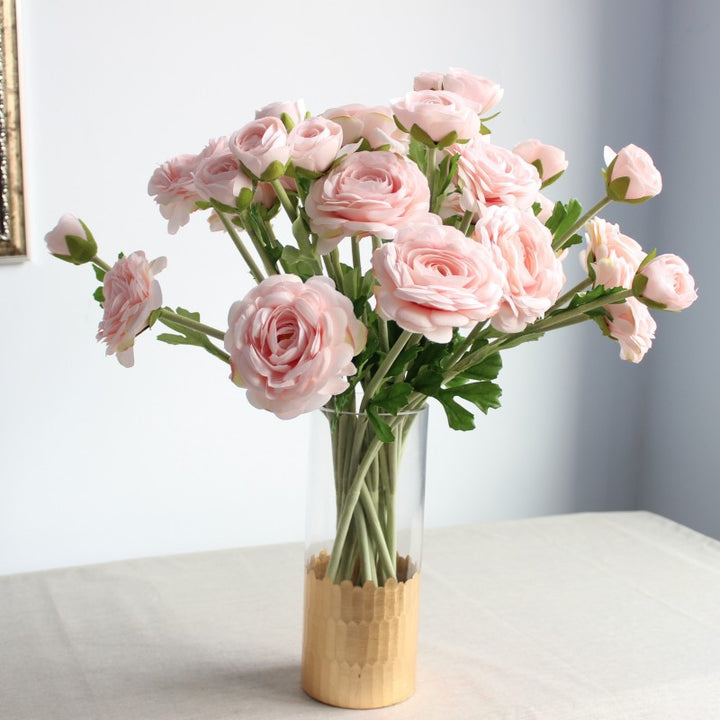 Realistic Floral Ranunculus Stem