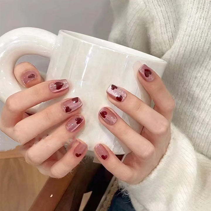 Elegant French Tip Press-On Nail Set Kalsten