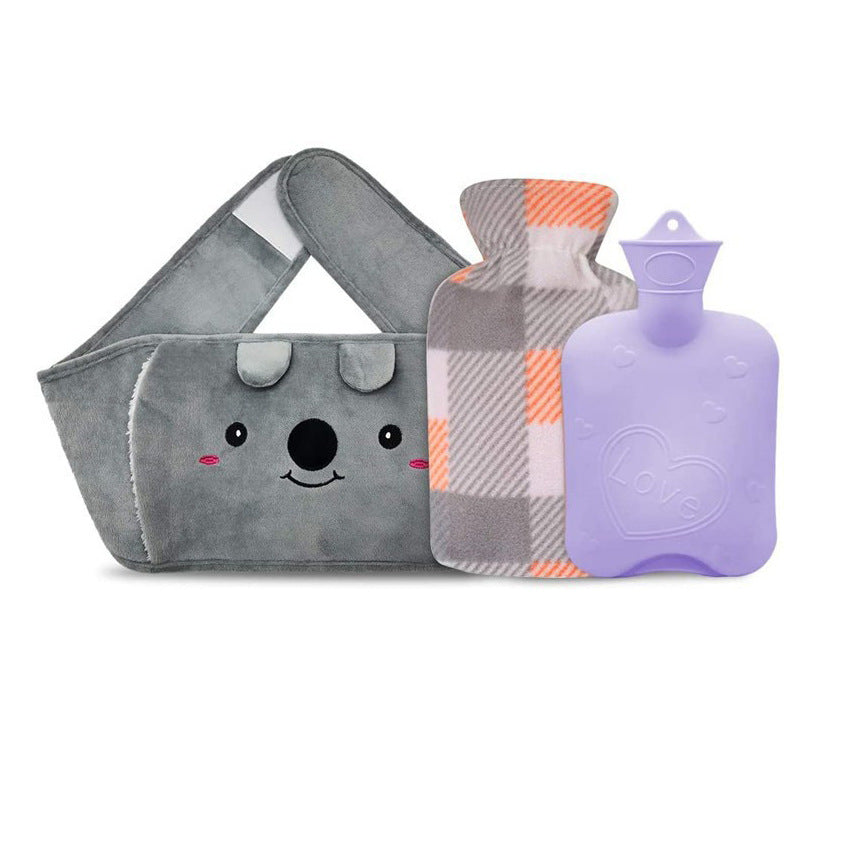 Cute Plush Hot Water Bottle Set Kalsten