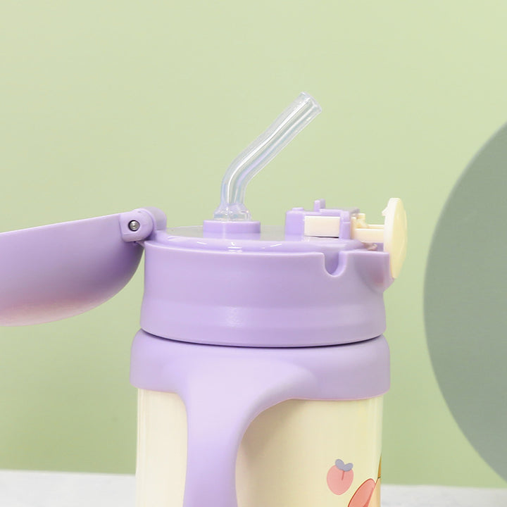Child-friendly drinking bottle with adorable pig design Kalsten
