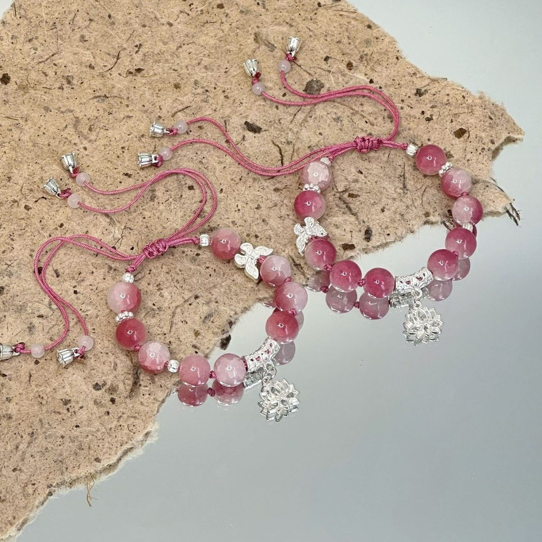 Artisan Adjustable Gemstone Bracelet Kalsten