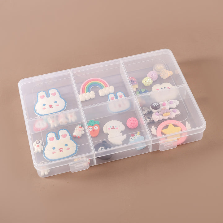 Multi-Compartment Transparent Organizer Box Kalsten