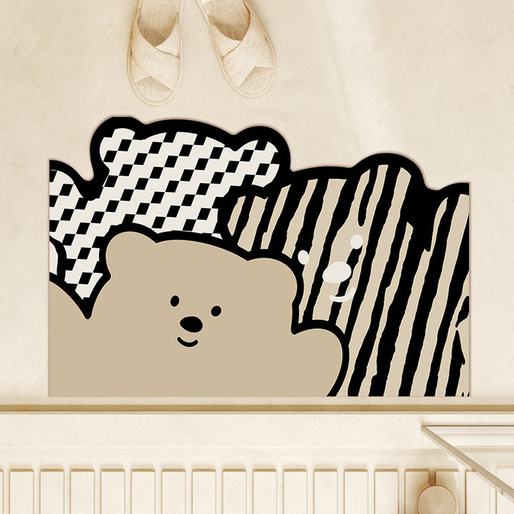 Playful Cat-Themed Area Rug