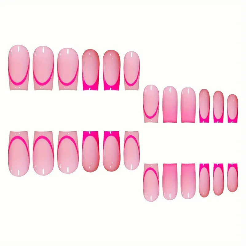 Stylish Acrylic Press-On Nail Set Kalsten