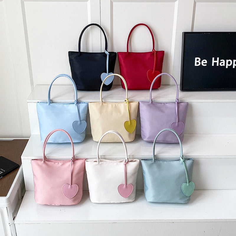 WoStylish Heart-Embellished Everyday Tote Bag Kalsten