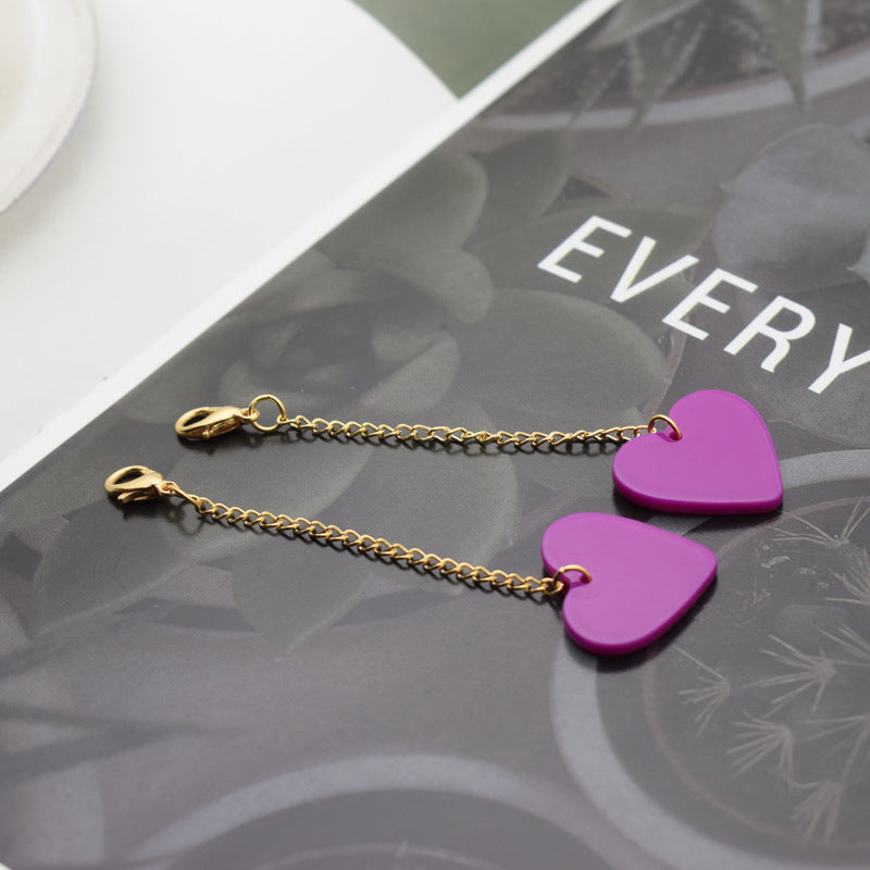 Heart-Shaped Decorative Eyewear Chain Kalsten