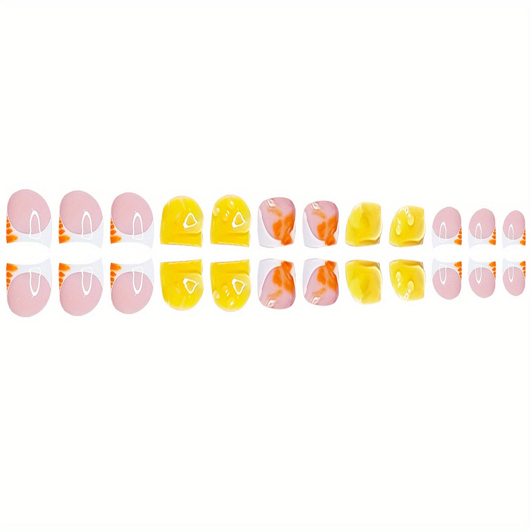 Artistic Summer Nail Design Kalsten