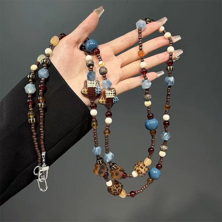 Artistic Beaded Charm Necklace Kalsten 1790134835