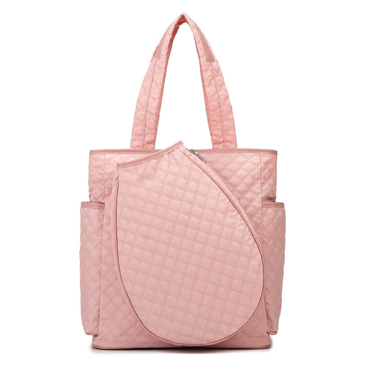 Multi-Pocket Quilted Tote Bag Kalsten