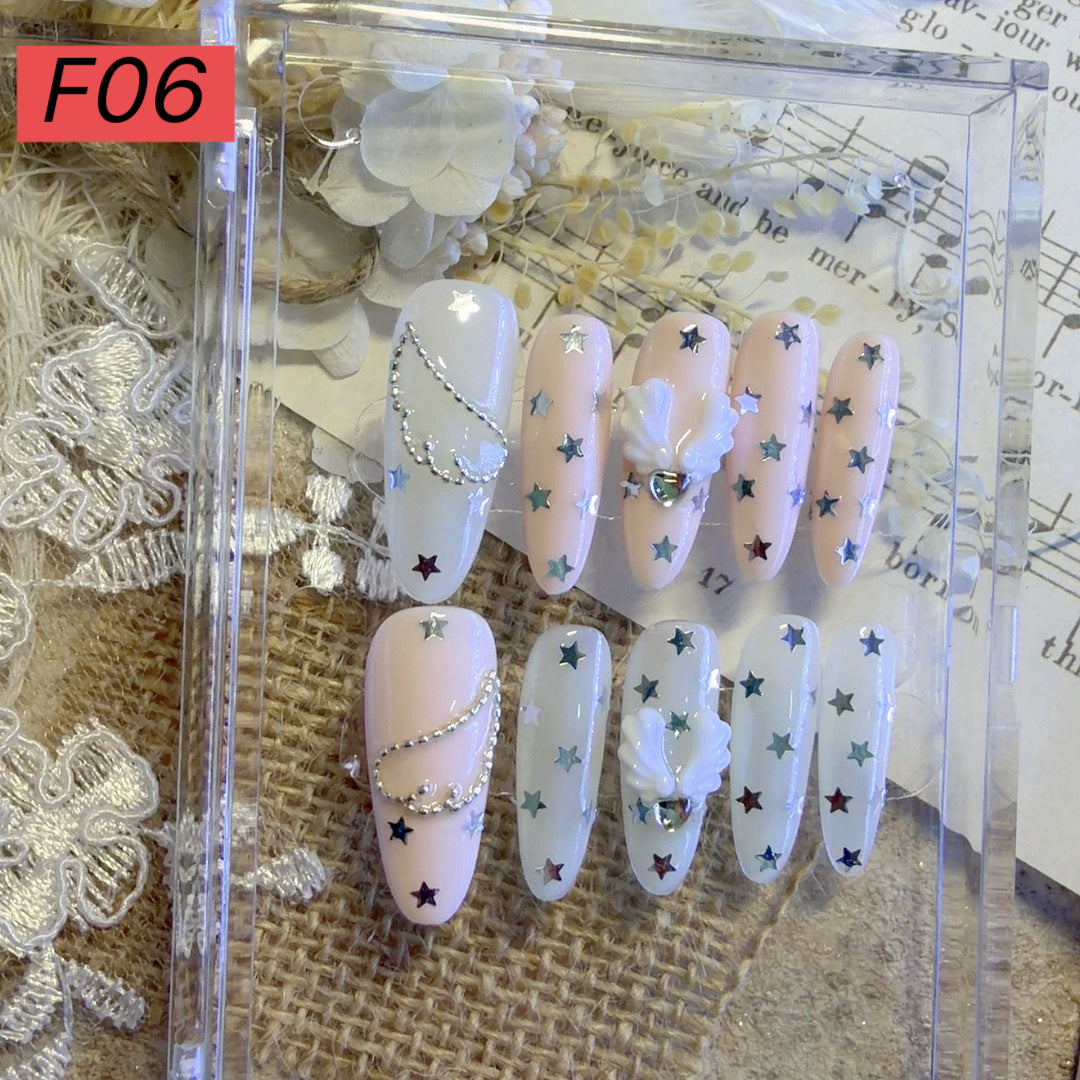 Decorative Press-On Nail Art Set 1790731572