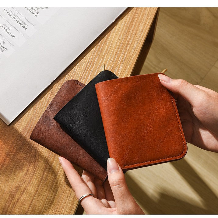Classic Leather Bi-Fold Wallet Kalsten