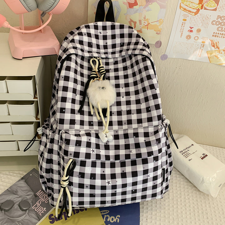 Cute Star-Embellished Daily Backpack Kalsten