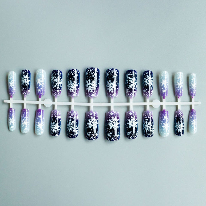 Winter-Themed Gel Nail Art Set