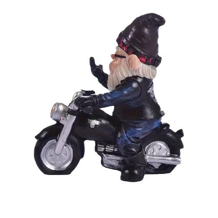 Garden figure in motorcycle look Kalsten