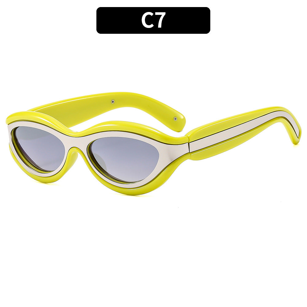 Chic Retro Cat-Eye Sunglasses