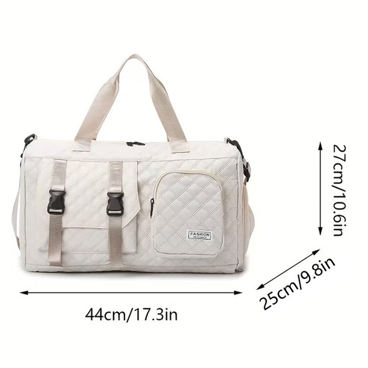 Versatile Quilted Travel Duffel Bag Kalsten
