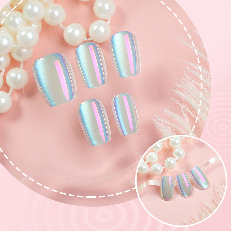 Glossy Multi-Dimensional Press-On Nail Set