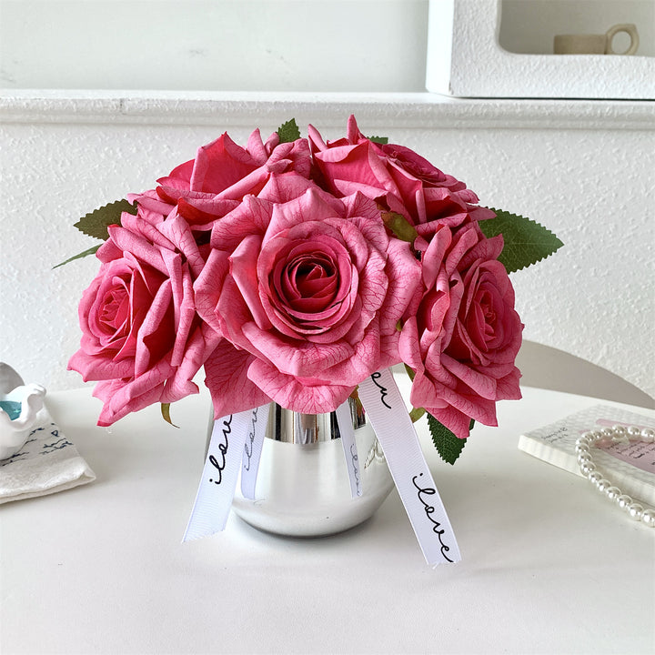 Luxurious Silk Rose Bouquet