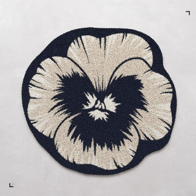 Floral Shaped Area Rug  1789754099