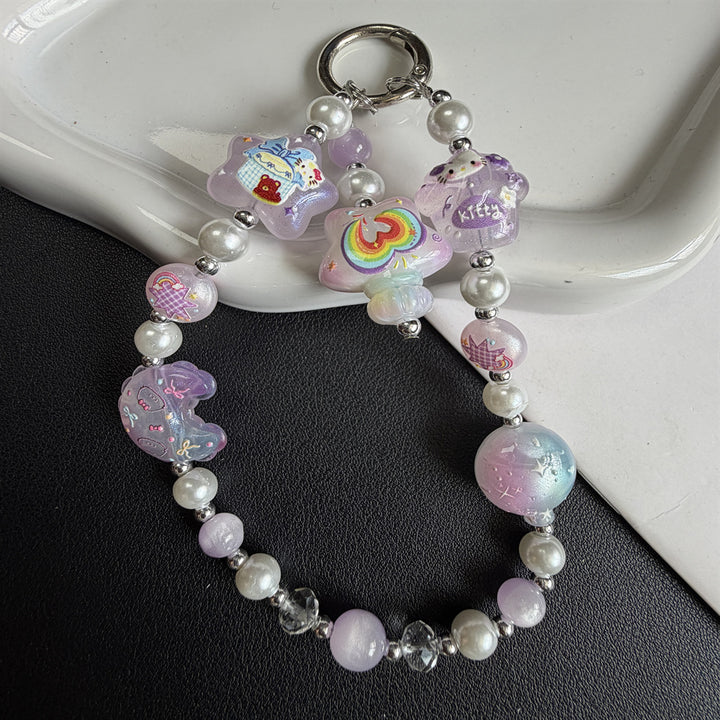 Cute Beaded Charm Keychain Kalsten