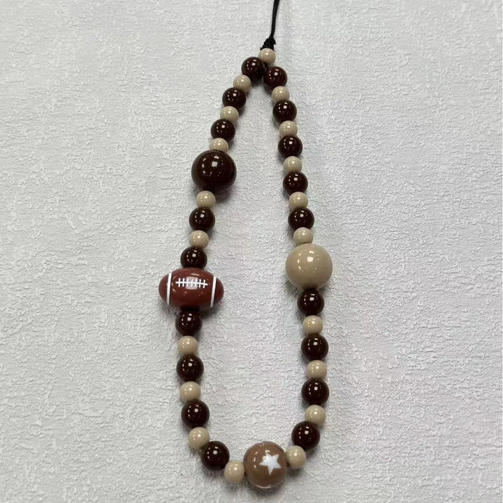Beaded Sports Theme Eyewear Holder Kalsten