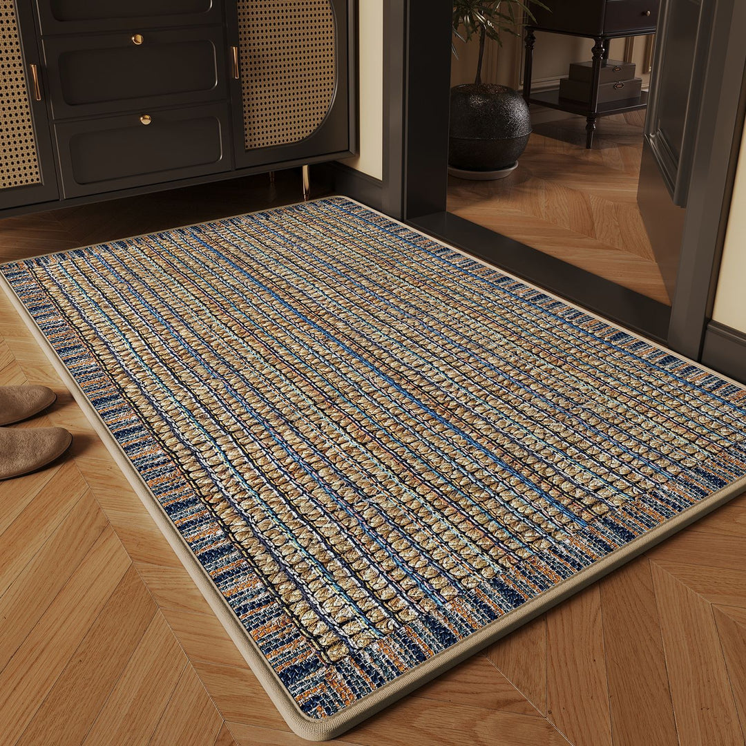 Textured Indoor Area Mat Kalsten