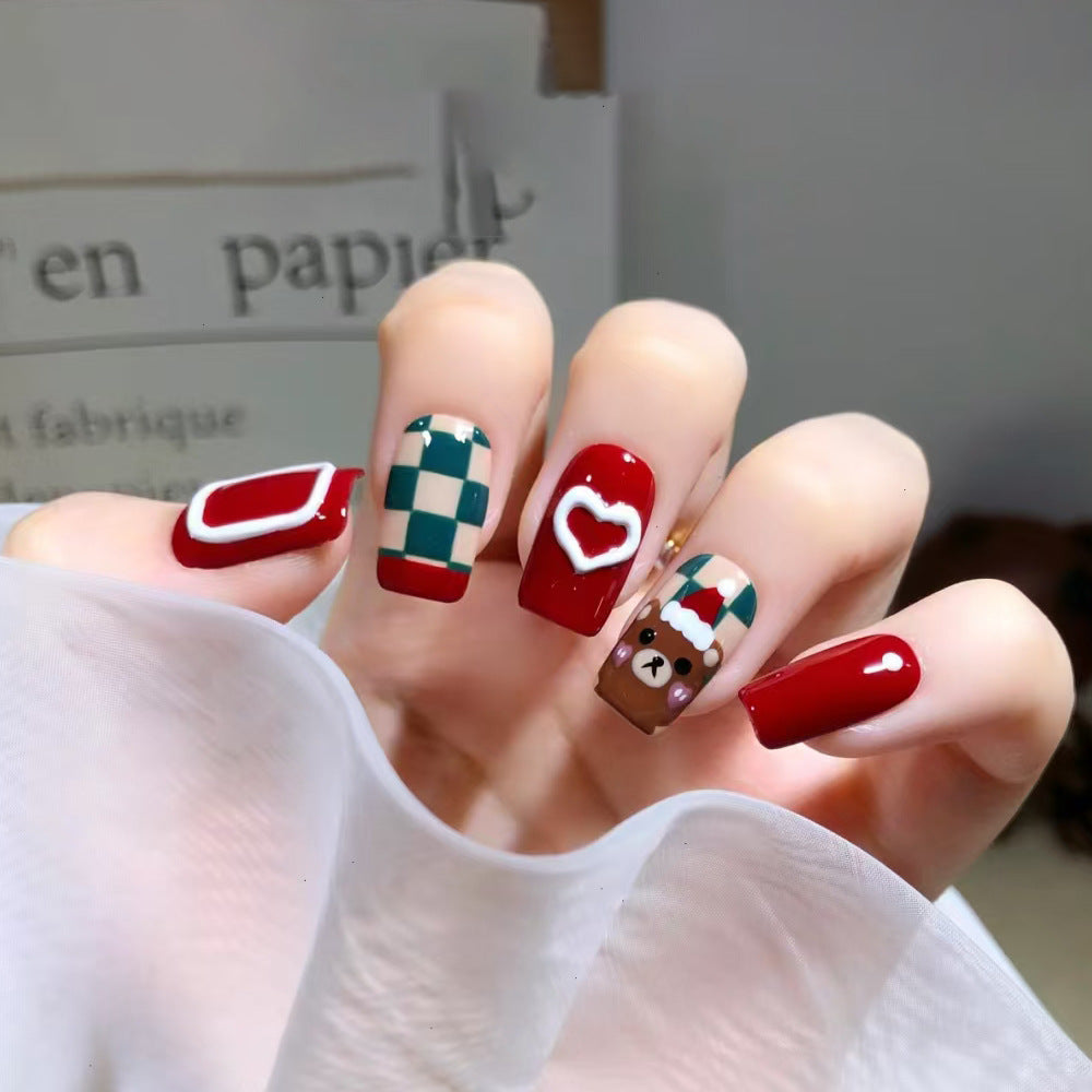 Festive Character Press-On Nails Kalsten