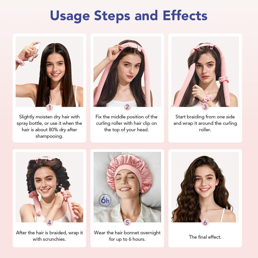 Heatless Curling Set