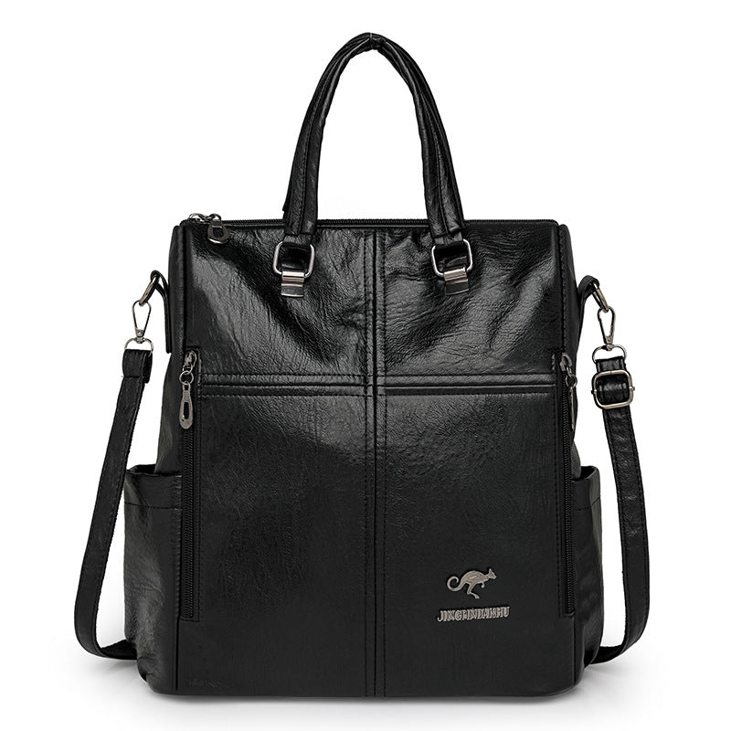 Multi-Functional Faux Leather Handbag Kalsten