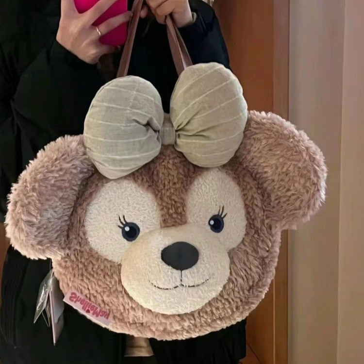 Plush handbag with bear head design Kalsten