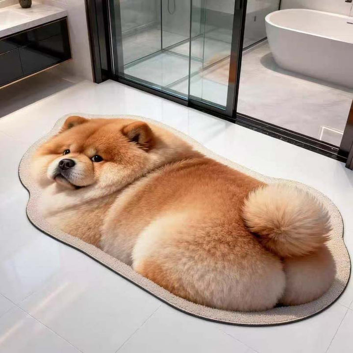 Cat Shaped  Bath Mat