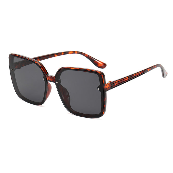 Women's Oversized Square Sunglasses with Contrasting Frame Kalsten