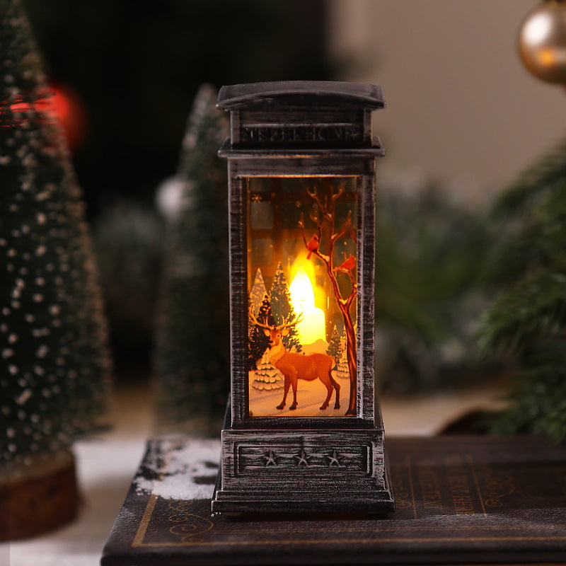 Nostalgic Christmas lantern with LED light Kalsten