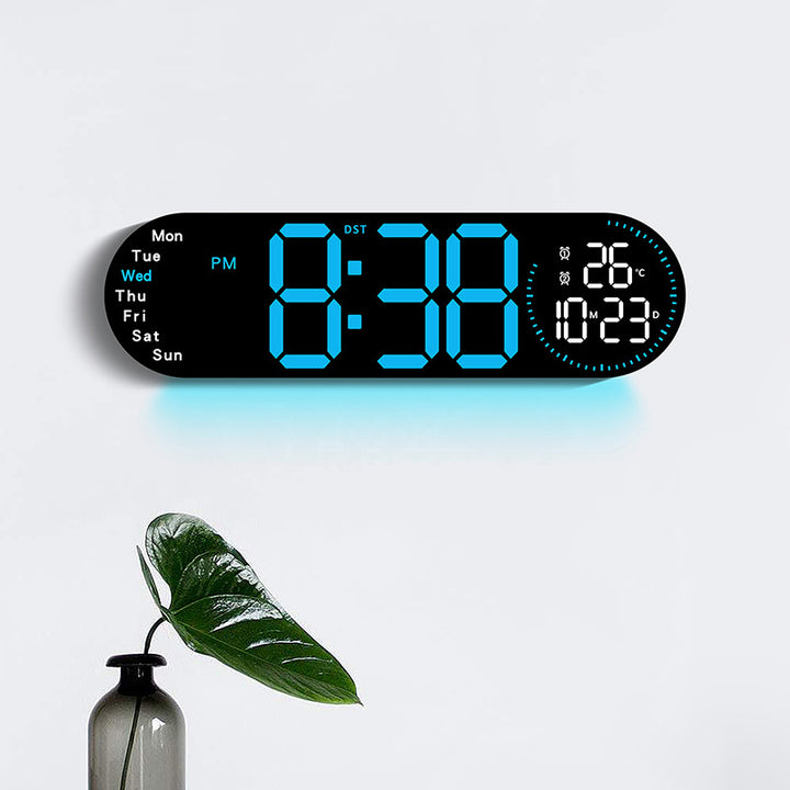 Digital multifunction alarm clock with temperature and weather display Kalsten