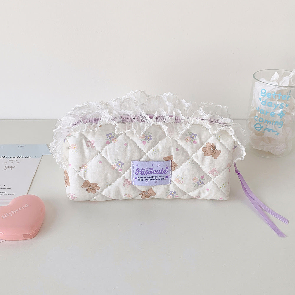 Polka Dot Pencil Case