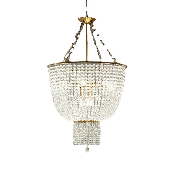 Crystal Beaded Ceiling Lamp
